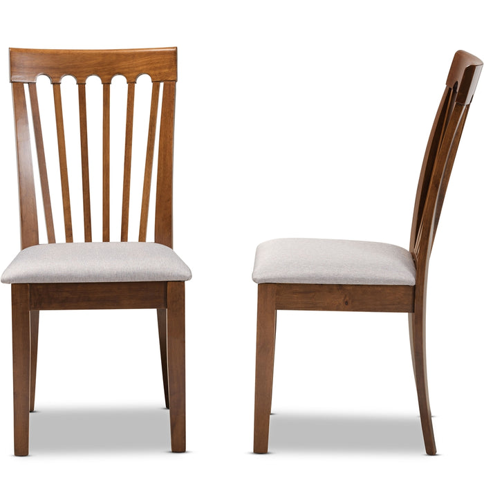 Minette Modern (Set of 2) Wood Dining Chair