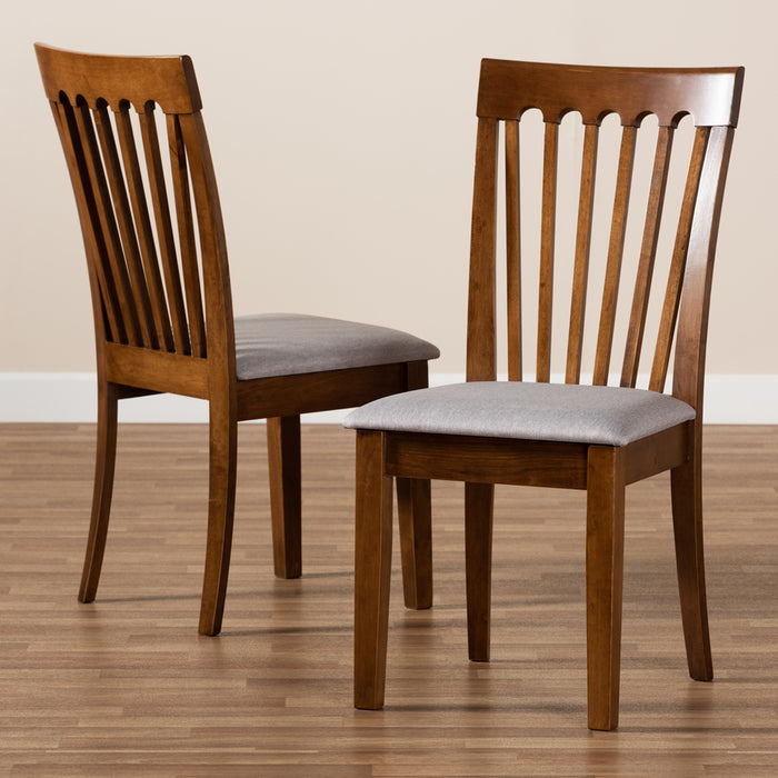 Minette Modern (Set of 2) Wood Dining Chair