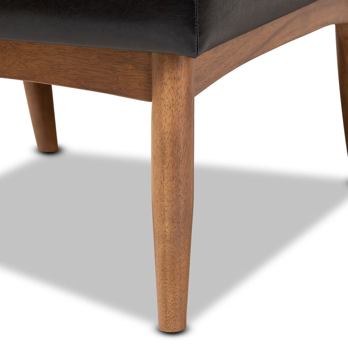 Arvid Mid-Century Wood Dining Chair