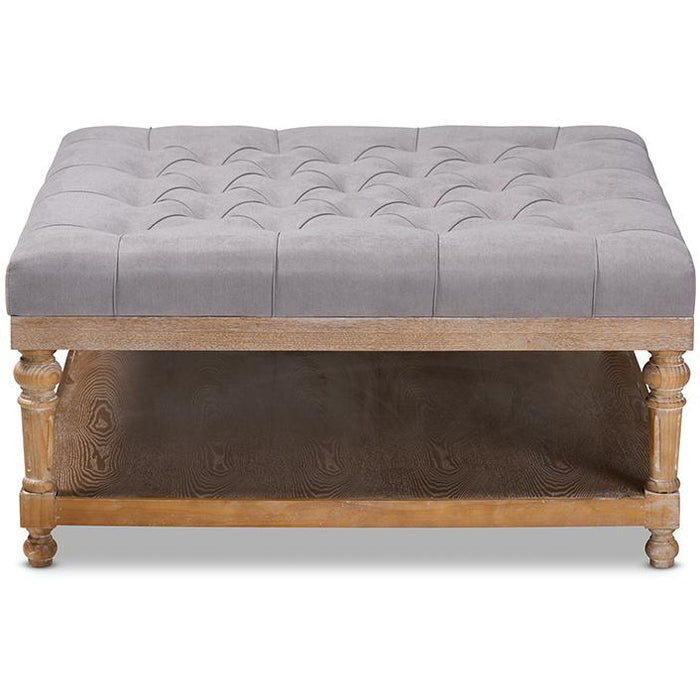 Kelly Rustic Cocktail Ottoman