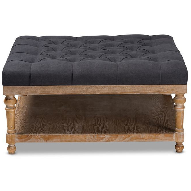 Kelly Rustic Cocktail Ottoman