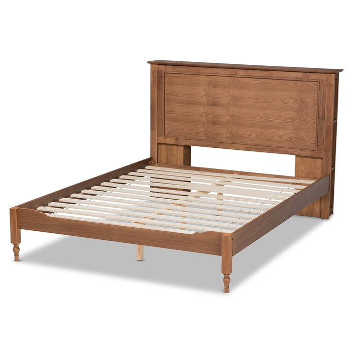 Danielle Traditional Wood Platform Storage Bed