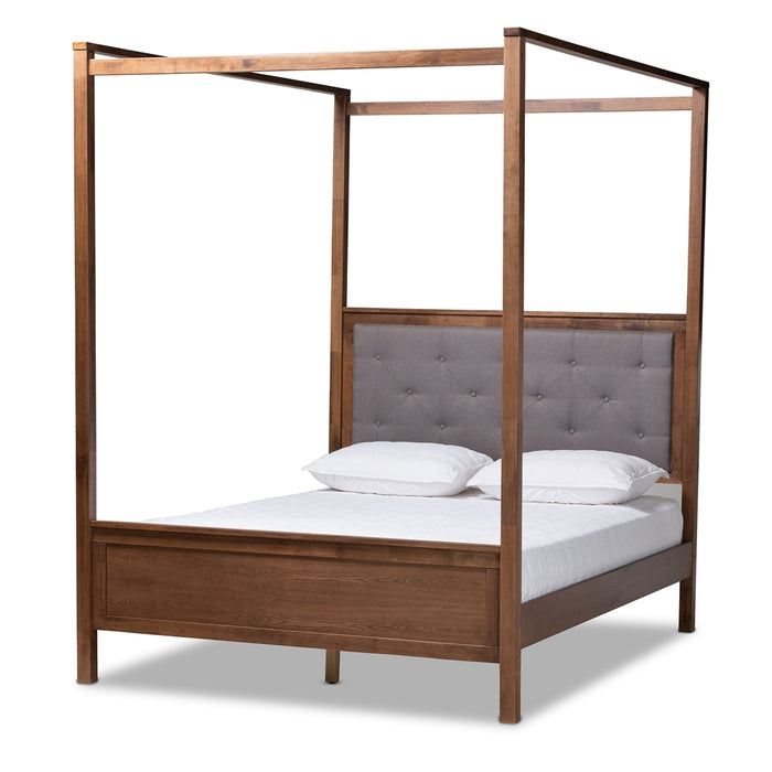 Natasha Modern Wood Platform Bed