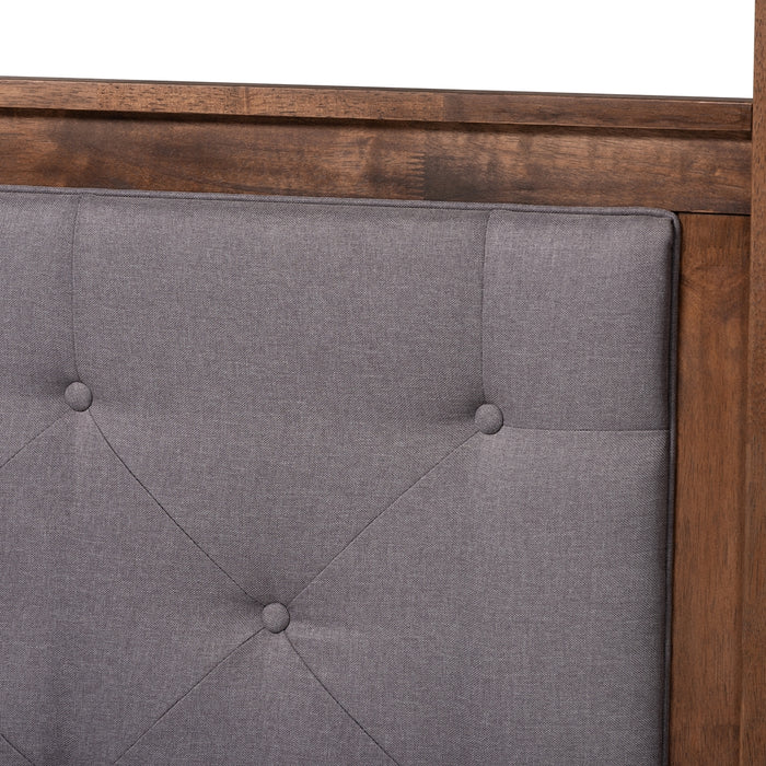 Natasha Modern Wood Platform Bed