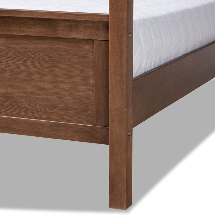Natasha Modern Wood Platform Bed