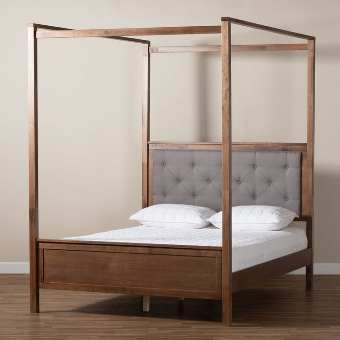 Natasha Modern Wood Platform Bed
