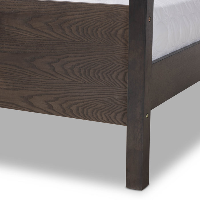 Natasha Modern Wood Platform Bed