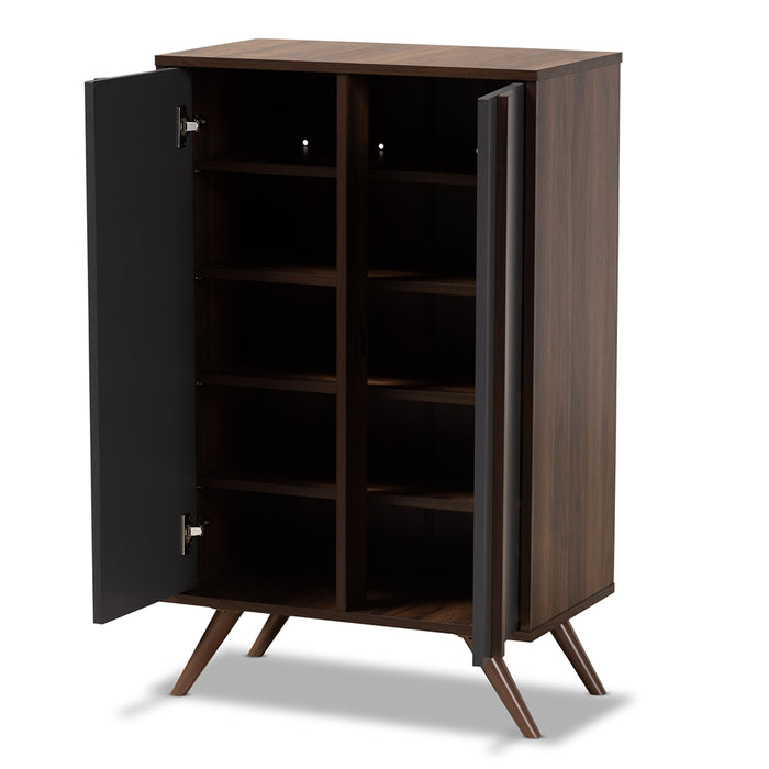 Naoki Modern (2-Door) Wood Shoe Cabinet
