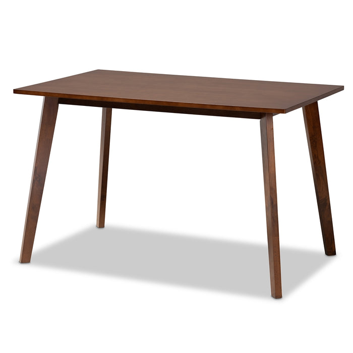 Britte Mid-Century Wood Dining Table