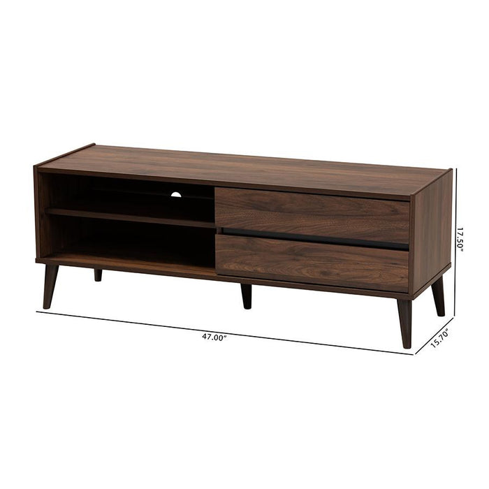 Suli  Mid-Century Wood TV Stand