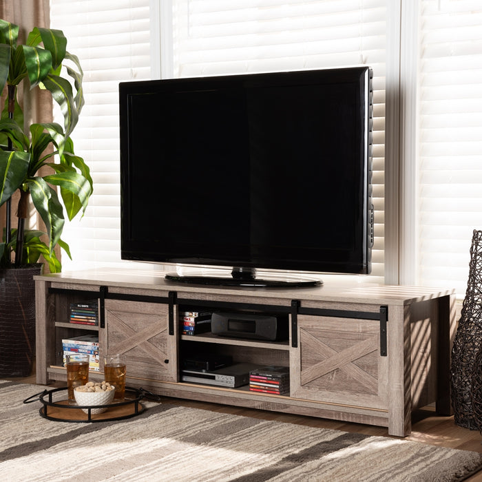 Bruna Modern Wood TV Stand
