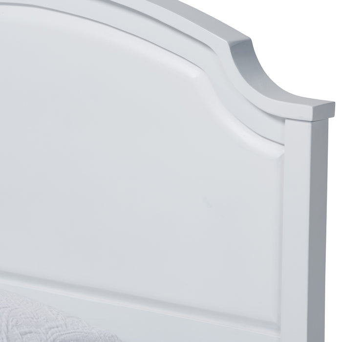 Elise Traditional Wood Platform Bed