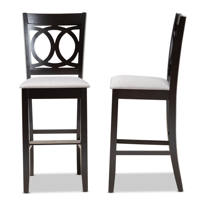 Carson Modern (Set of 2) Wood Bar Stools