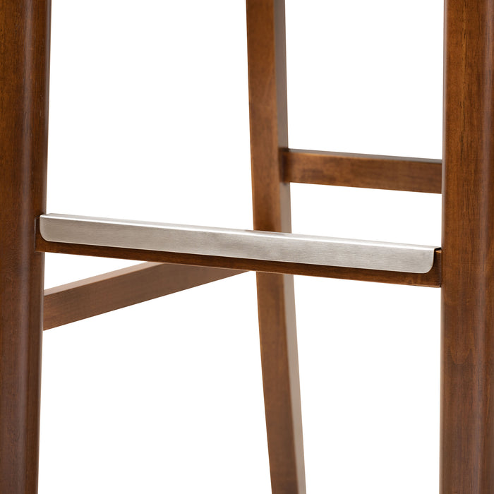 Alexandra Modern (Set of 2) Wood Bar Stools