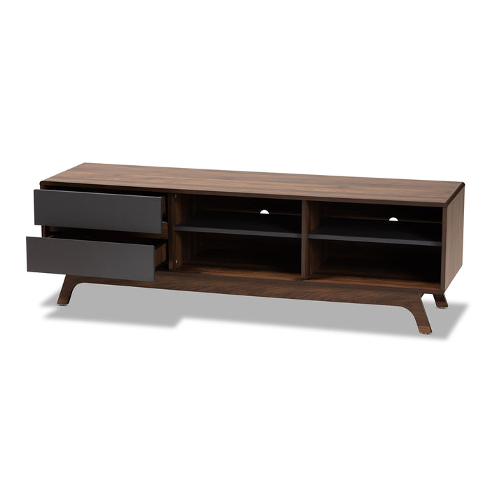 Koji Mid-Century Wood TV Stand