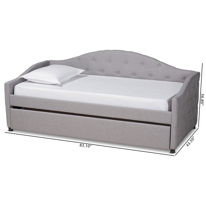Becker Modern Trundle Daybed