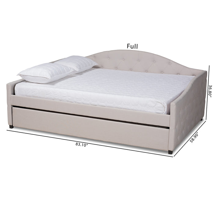 Becker Modern Trundle Daybed