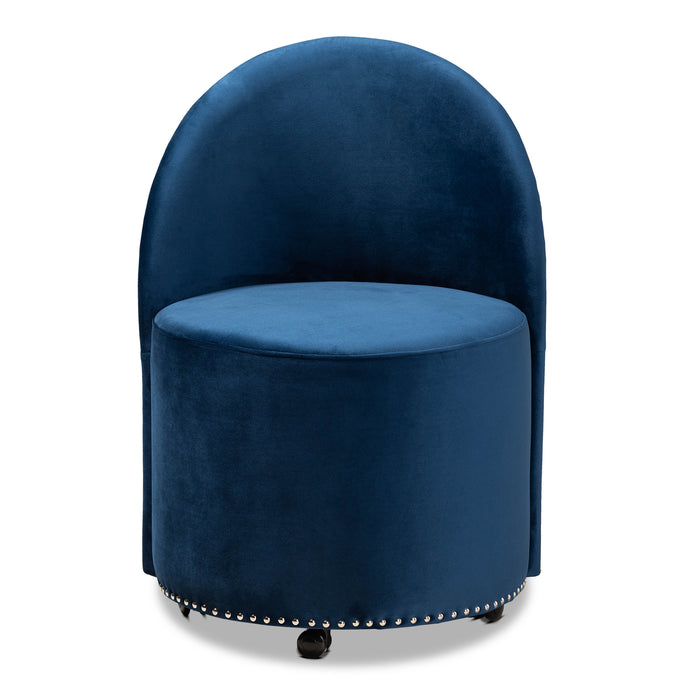 Bethel Glamour Wood Accent Chair