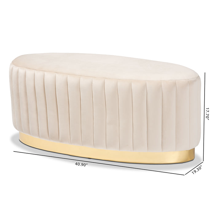 Kirana Glamour Ottoman