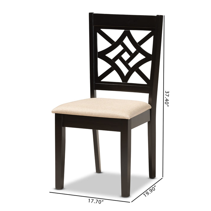 Nicolette Modern (Set of 2) Wood Dining Chair