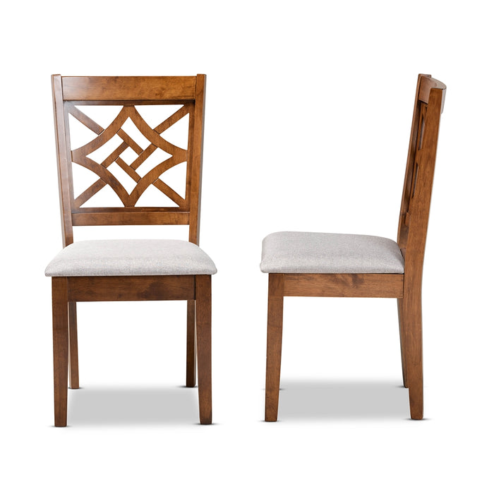 Nicolette Modern (Set of 2) Wood Dining Chair
