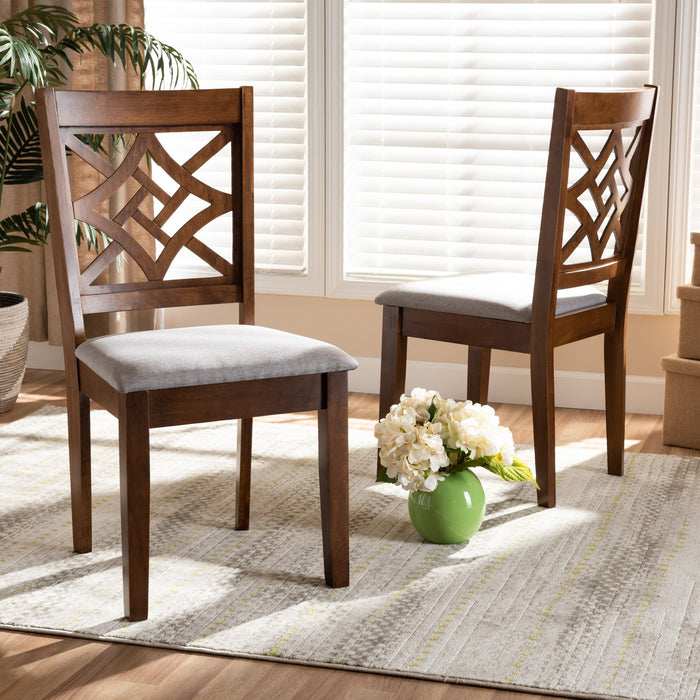 Nicolette Modern (Set of 2) Wood Dining Chair