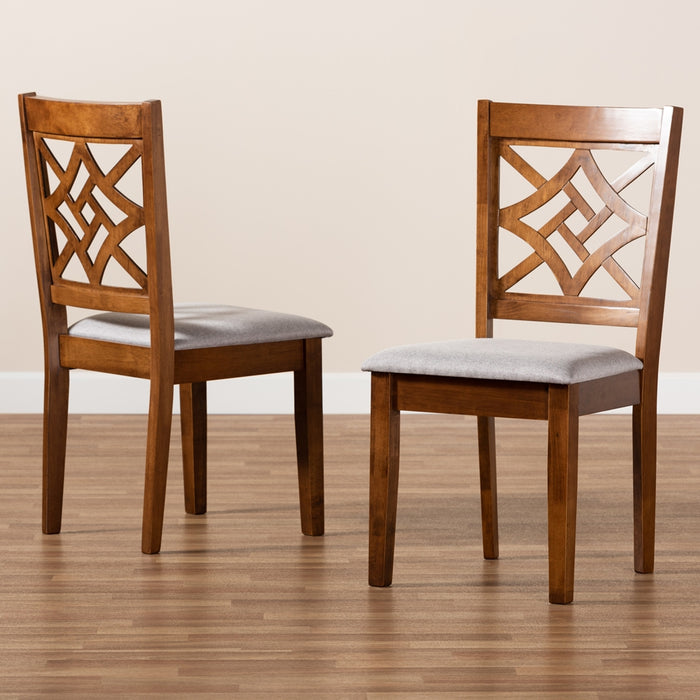 Nicolette Modern (Set of 2) Wood Dining Chair