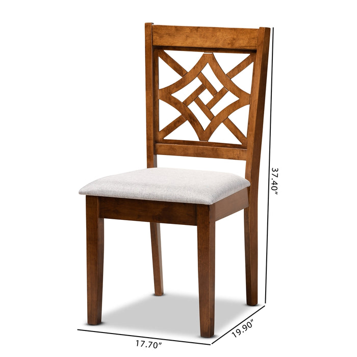 Nicolette Modern (Set of 2) Wood Dining Chair
