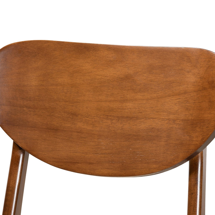 Katya Mid-Century (Set of 2) Wood Dining Chair