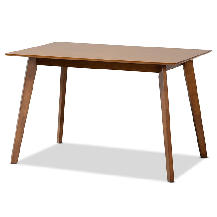 Euclid Mid-Century (5-Piece) Wood Dining Set