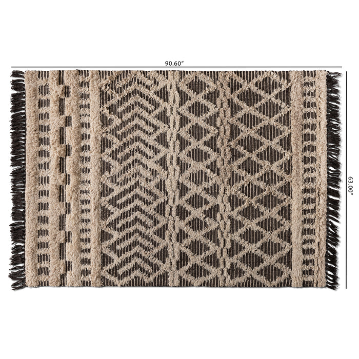 Heino Modern Handwoven Wool Area Rug