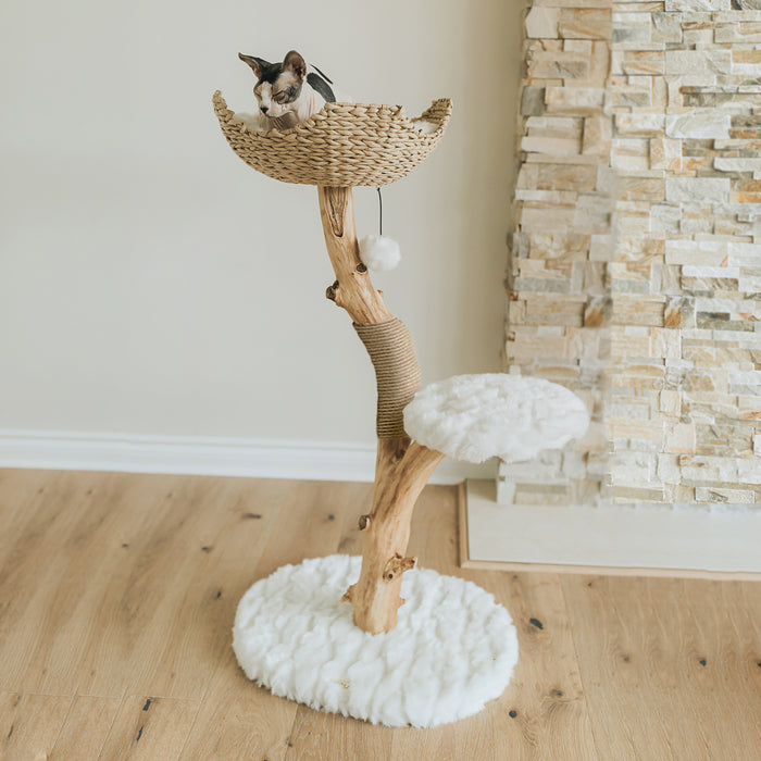 Uni W/ Basket Cat Tree