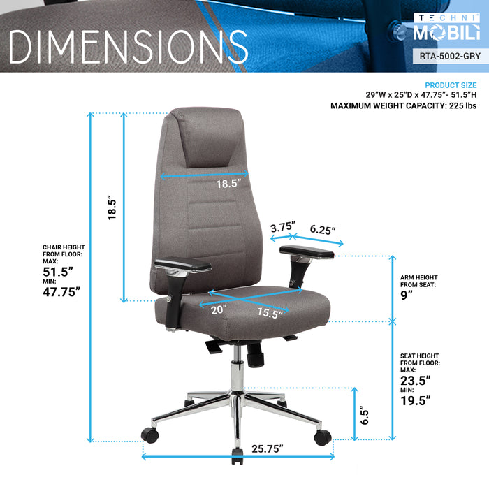 Techni Mobili Modern Office Chair