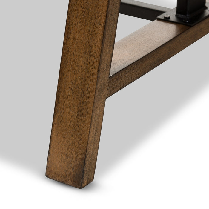 Nico Rustic Industrial Wood Desk