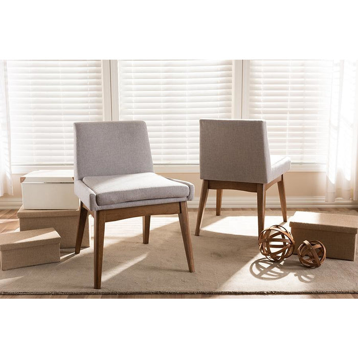 Nexus Mid-Century (Set of 2) Wood Dining Chair