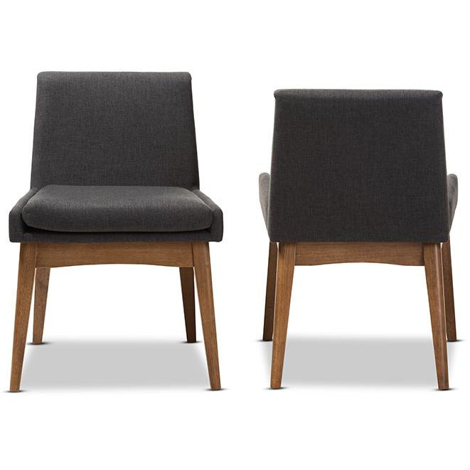Nexus Mid-Century (Set of 2) Wood Dining Chair