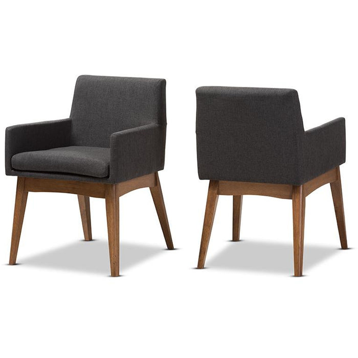 Nexus Mid-Century (Set of 2) Wood Dining Chair