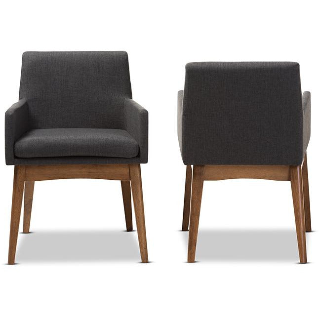 Nexus Mid-Century (Set of 2) Wood Dining Chair