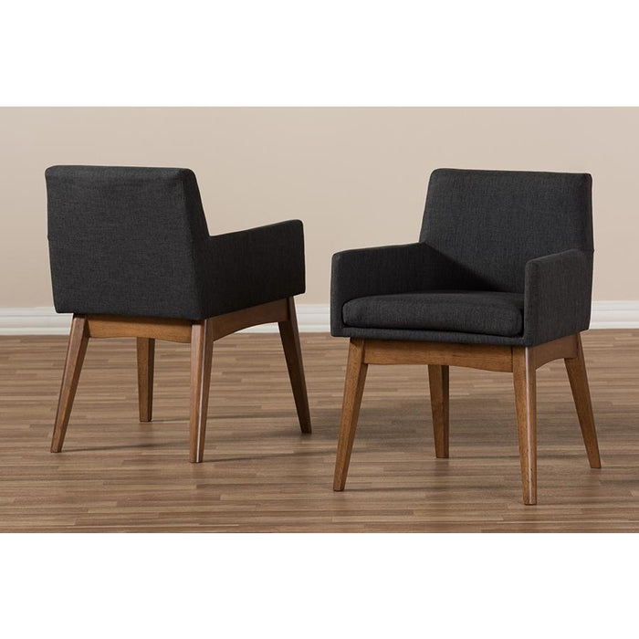 Nexus Mid-Century (Set of 2) Wood Dining Chair
