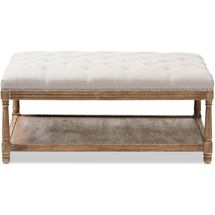 Carlotta French Country Ottoman