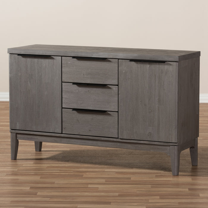 Nash Rustic (3-Drawer) Wood Sideboard