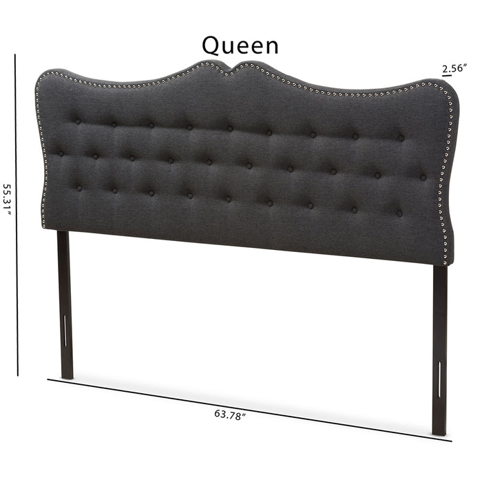 Emma Contemporary Wood Headboard