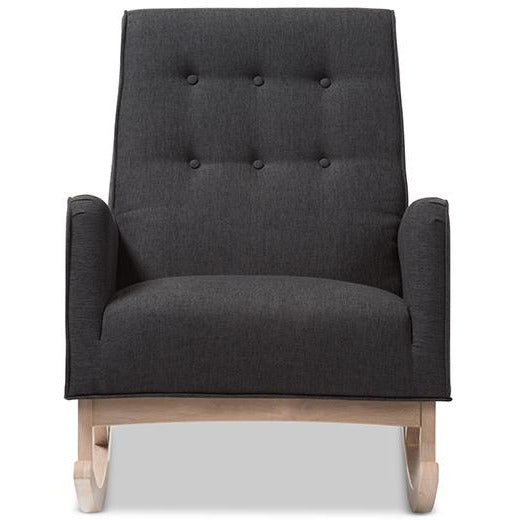 Marlena Mid-Century Wood  Rocking Chair