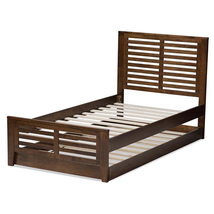 Sedona Mission Wood Bed With Trundle