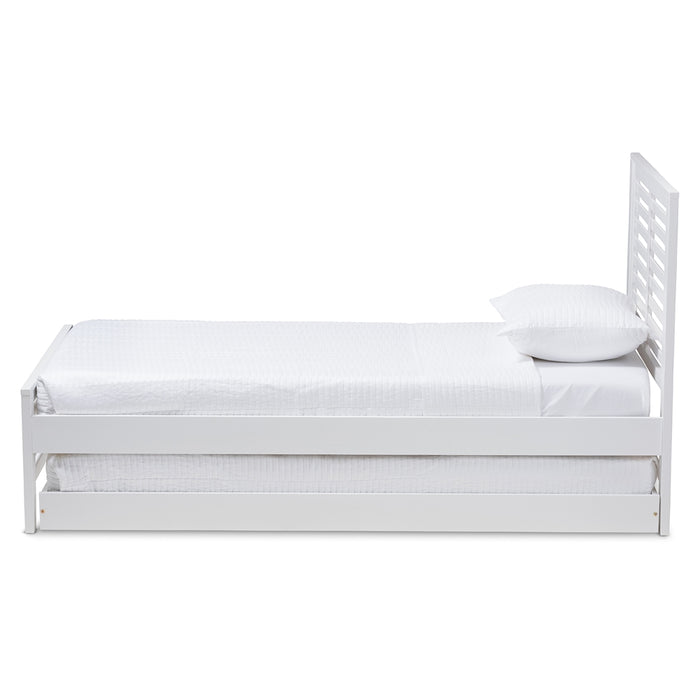 Sedona Mission Wood Bed With Trundle
