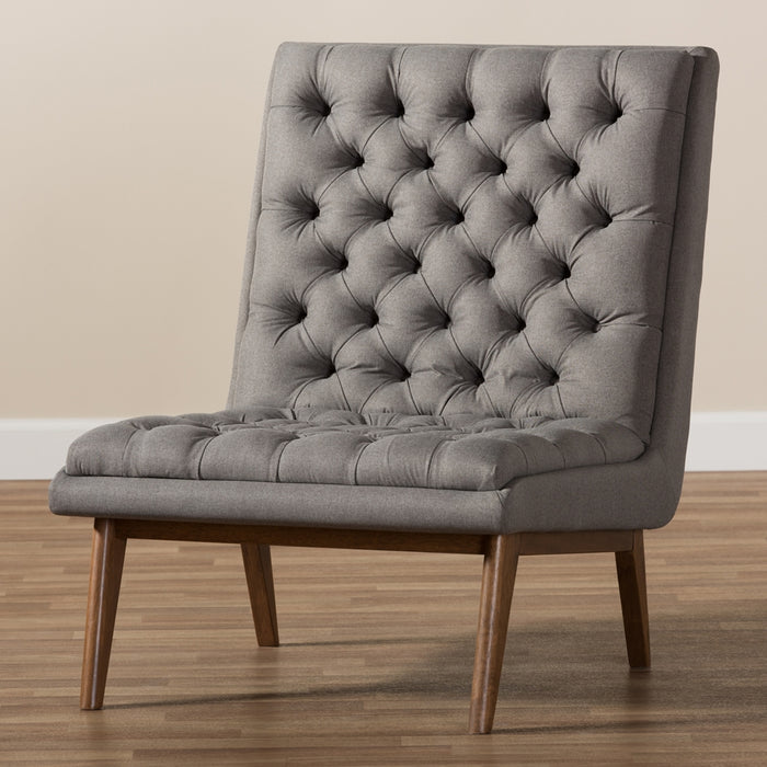 Annetha Mid-Century Lounge Chair
