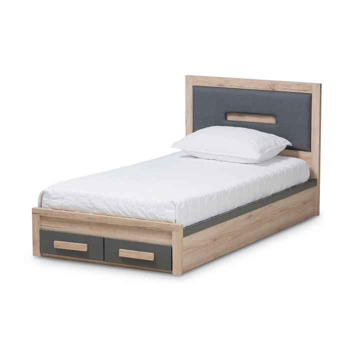 Pandora Contemporary Platform Bed