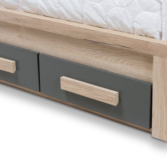 Pandora Contemporary Platform Bed