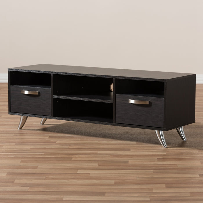 Warwick Contemporary Wood TV Stand