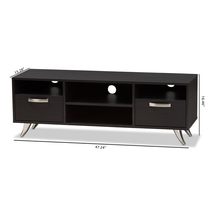 Warwick Contemporary Wood TV Stand